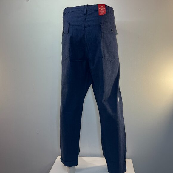 LEVI'S Men's Dark Blue Straight Leg Battalion Pant - Size 40 x 30 - NWT $68 - Picture 4 of 6